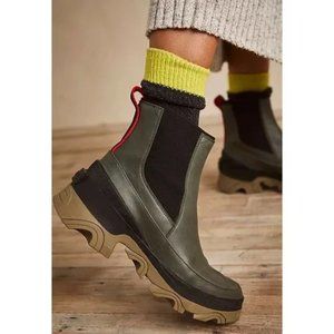 New Sorel Brex Platform Chelsea Ankle Boots